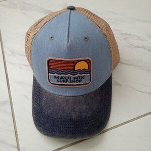 Maui nix surf shop adjustable baseball hat